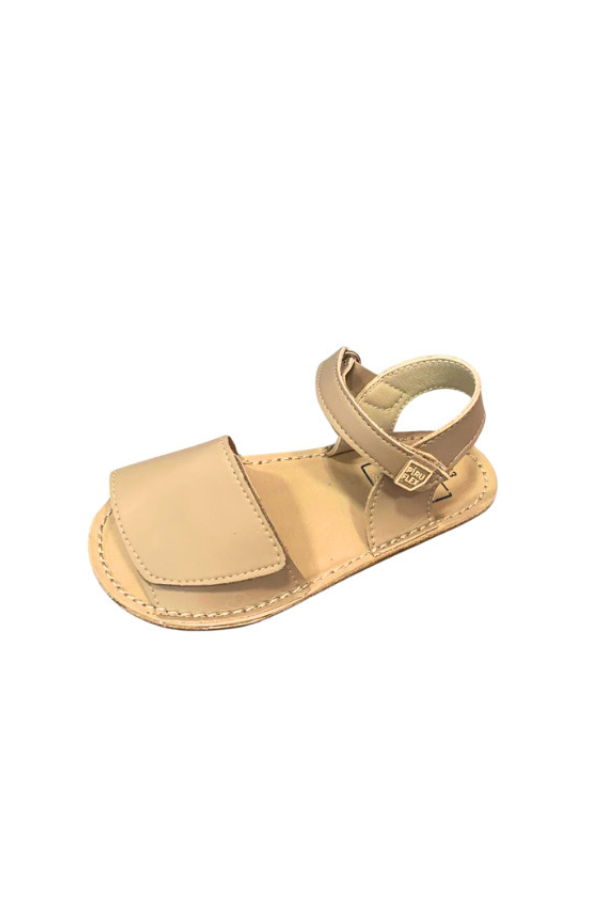 Sandalia Barefoot Piruflex Menorquina Marfil