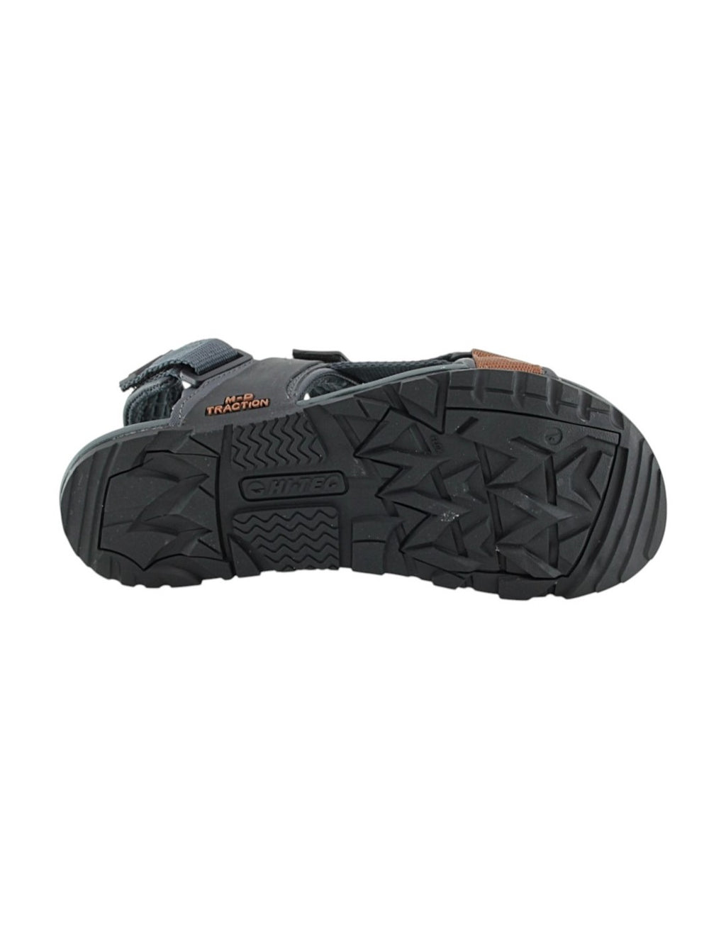 Sandalias Barefoot Hi-tec Ula Gris y Marrón