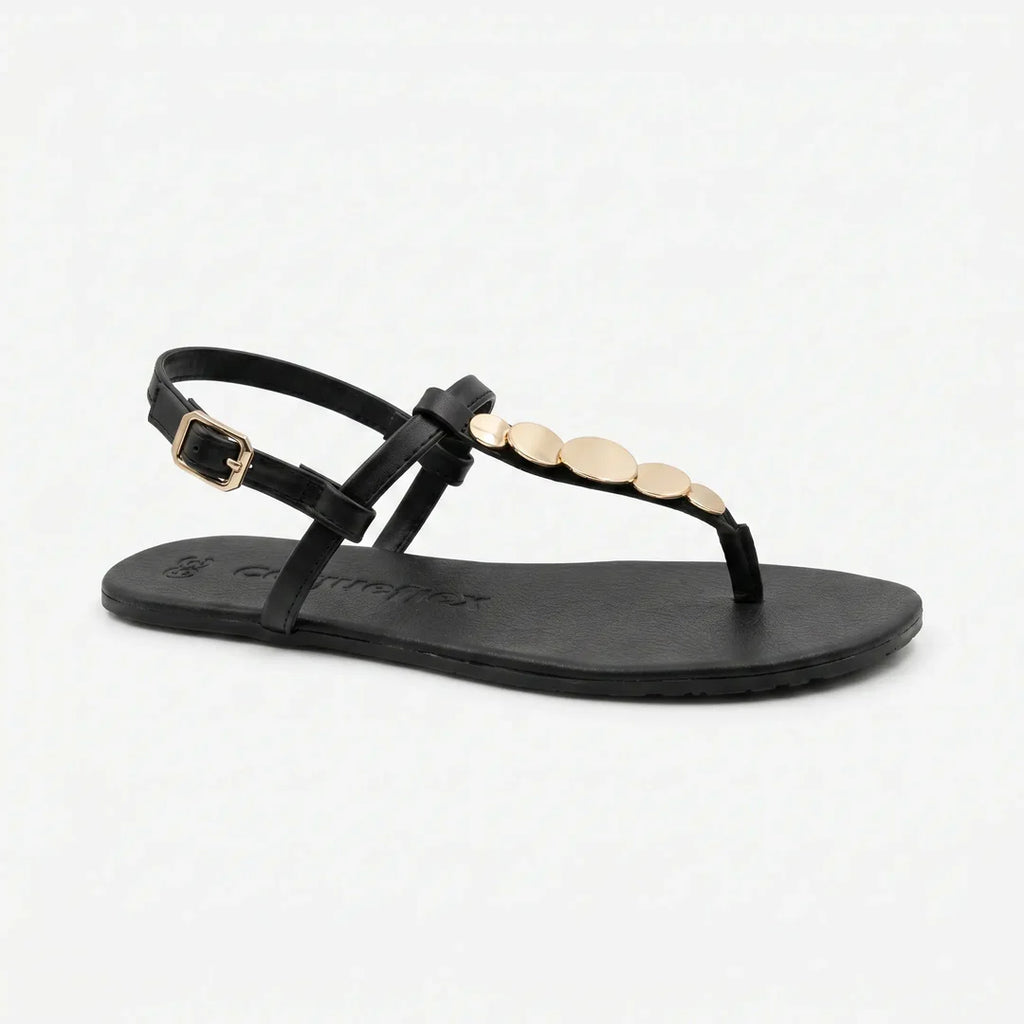 Sandalia Barefoot Coqueflex 1571 Negra