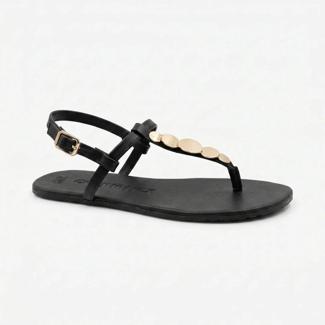 Sandalia Barefoot Coqueflex 1571 Negra