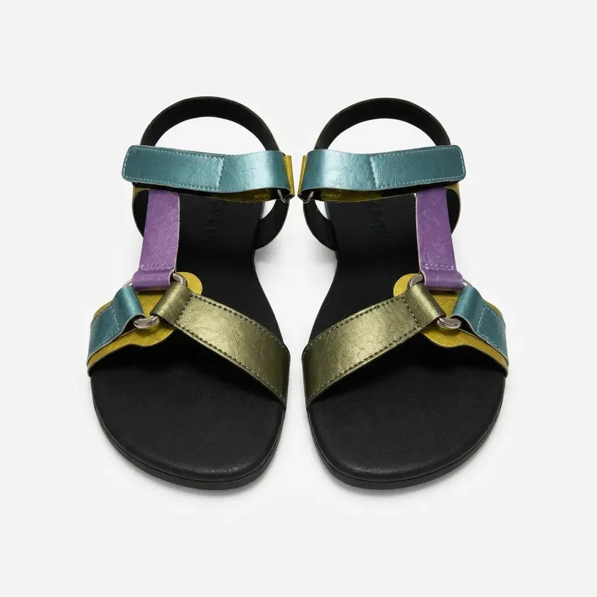 Sandalia Barefoot Coqueflex Jupiter Multicolor