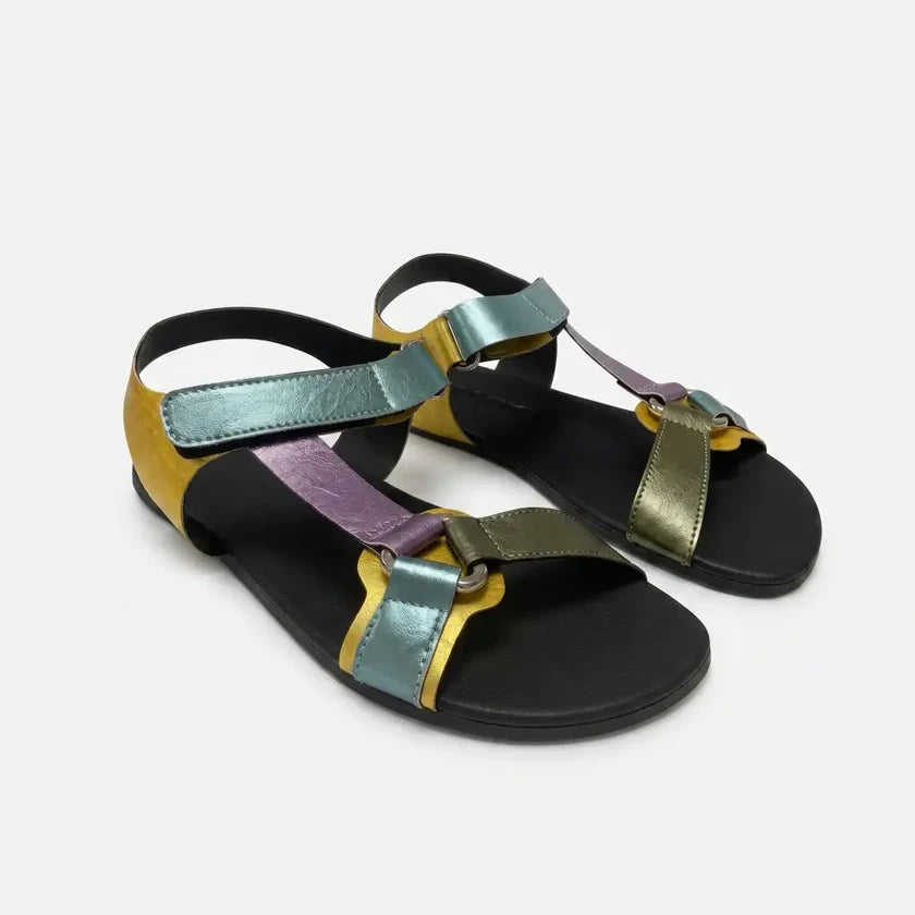 Sandalia Barefoot Coqueflex Jupiter Multicolor