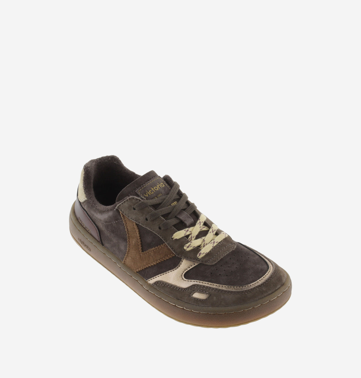 Zapatilla Victoria Duna Barefoot Serraje y Metal
