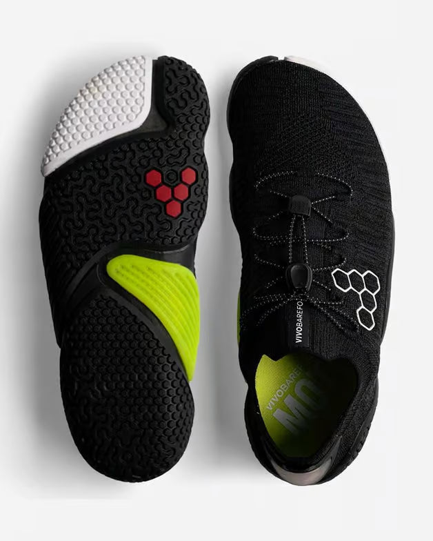 Deportivas Barefoot Hombre Vivo Motus Flex Negras