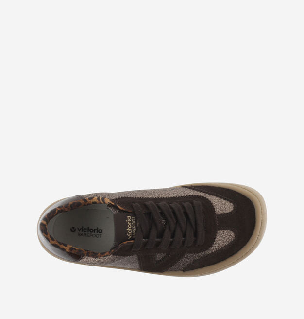 Zapatilla Victoria Olmo Barefoot Glitter & Serraje