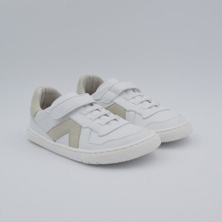 Zapatillas Barefoot Infantiles Coqueflex 4389 Blanco Latte