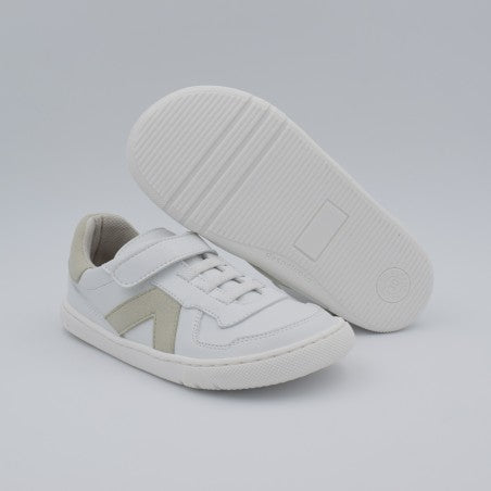 Zapatillas Barefoot Infantiles Coqueflex 4389 Blanco Latte
