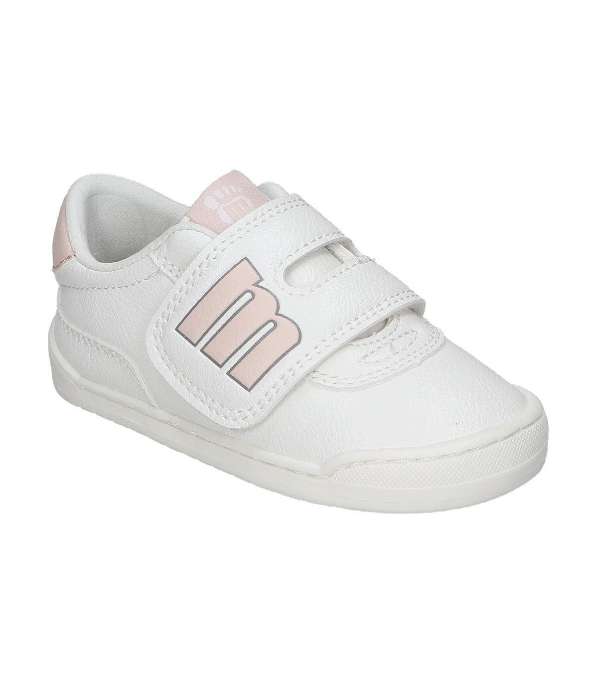 Zapatillas Barefoot Niña Blancas y Rosas Mustang Free Baby – Calzado Respetuoso Infantil