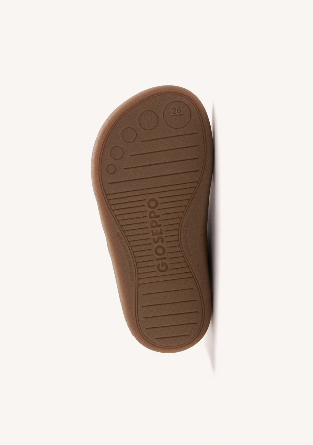 Zapatillas Barefoot Piel Marrón Gioseppo