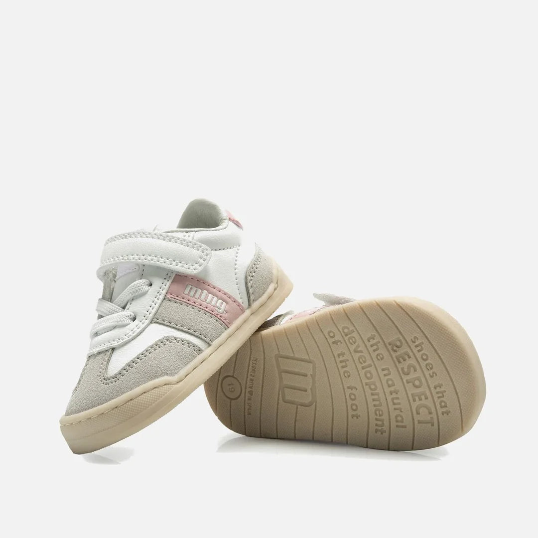 Zapatillas Barefoot Niña Rosa Mustang Losfo Light Pink – Calzado Respetuoso Primeros Pasos