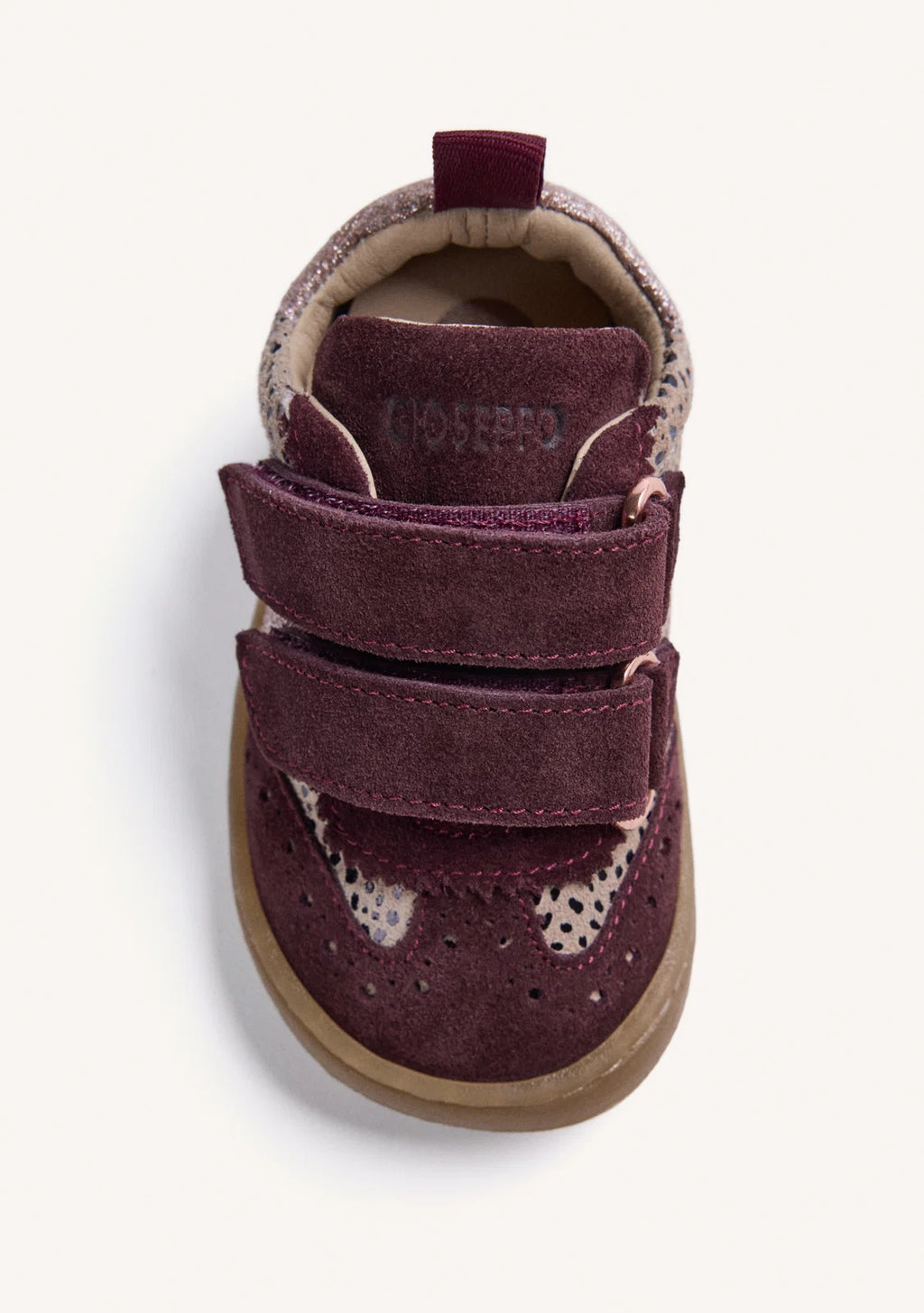Zapatillas Barefoot Burdeos Estampado Animal Gioseppo