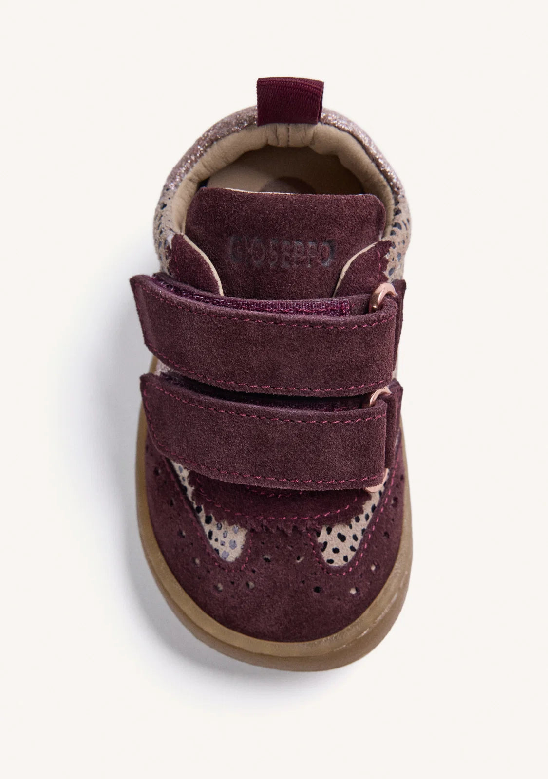 Zapatillas Barefoot Burdeos Estampado Animal Gioseppo