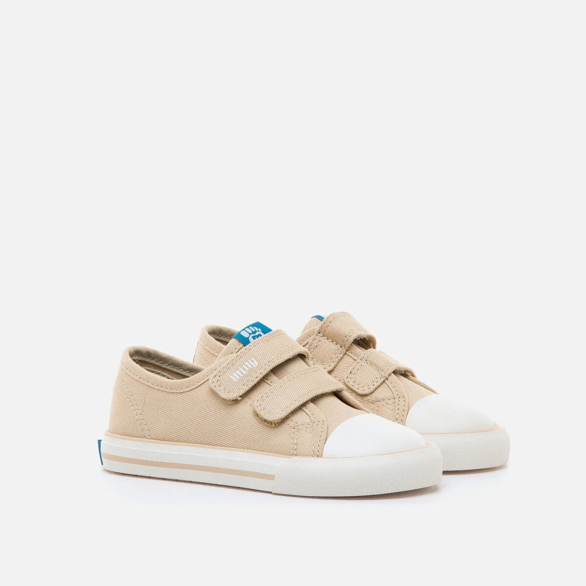 Zapatillas Barefoot Mustang Free de Lona para Niños Beige