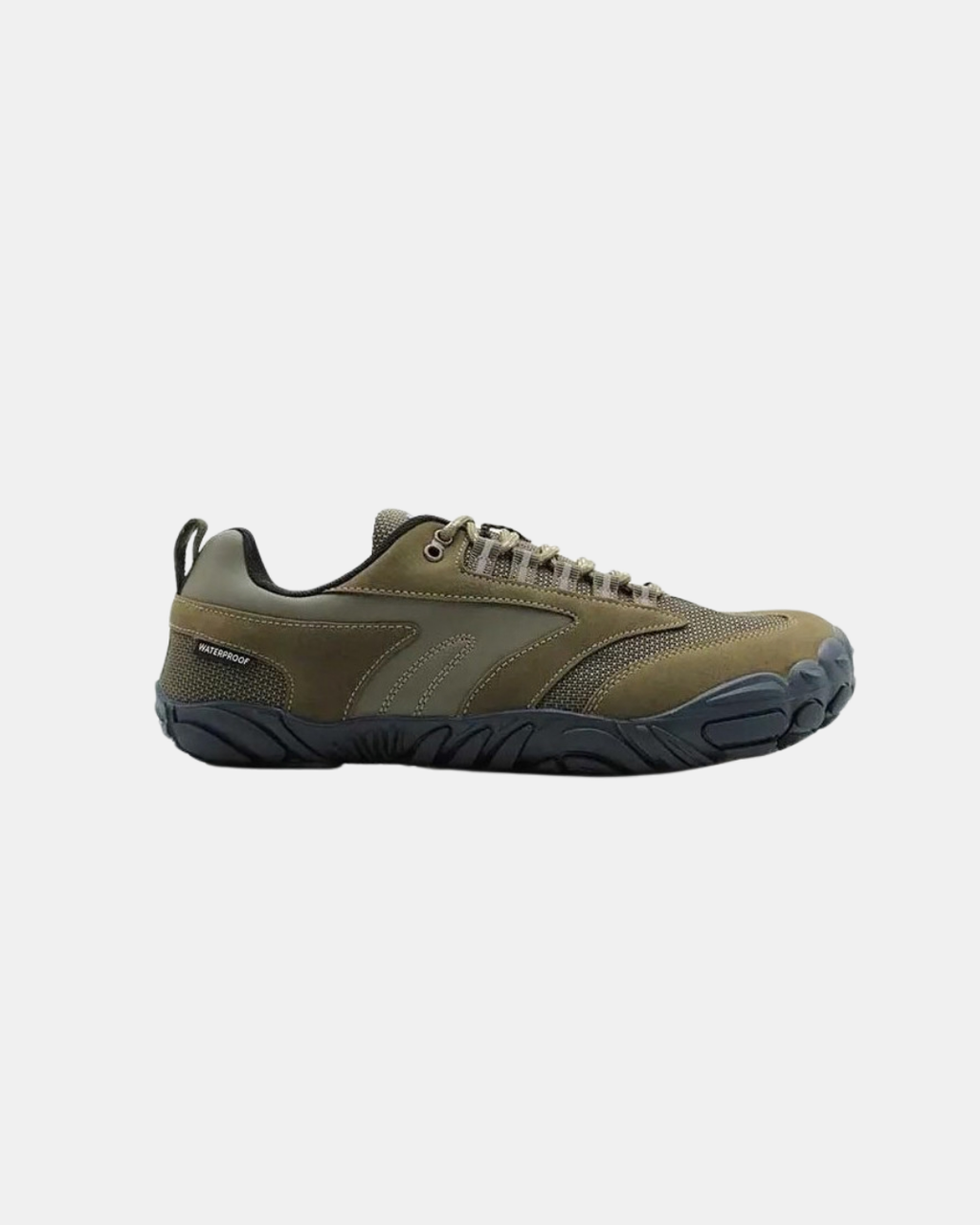 Zapatillas barefoot trekking waterproof Verdes Hi-Tec Figaro Low WP