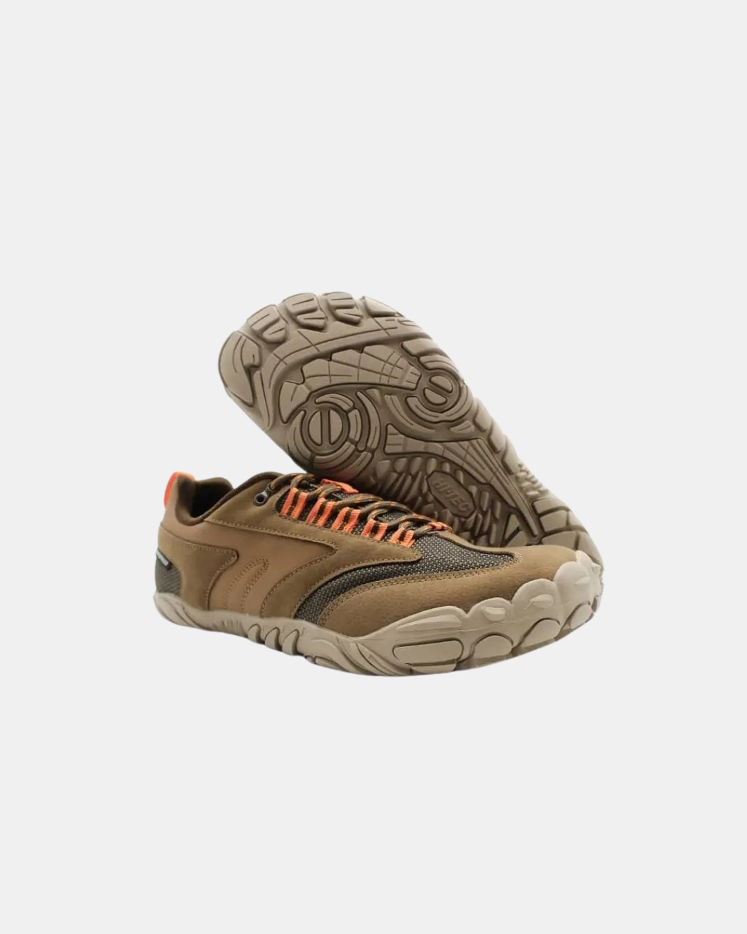 Zapatillas barefoot trekking waterproof Marrones Hi-Tec Figaro Low WP