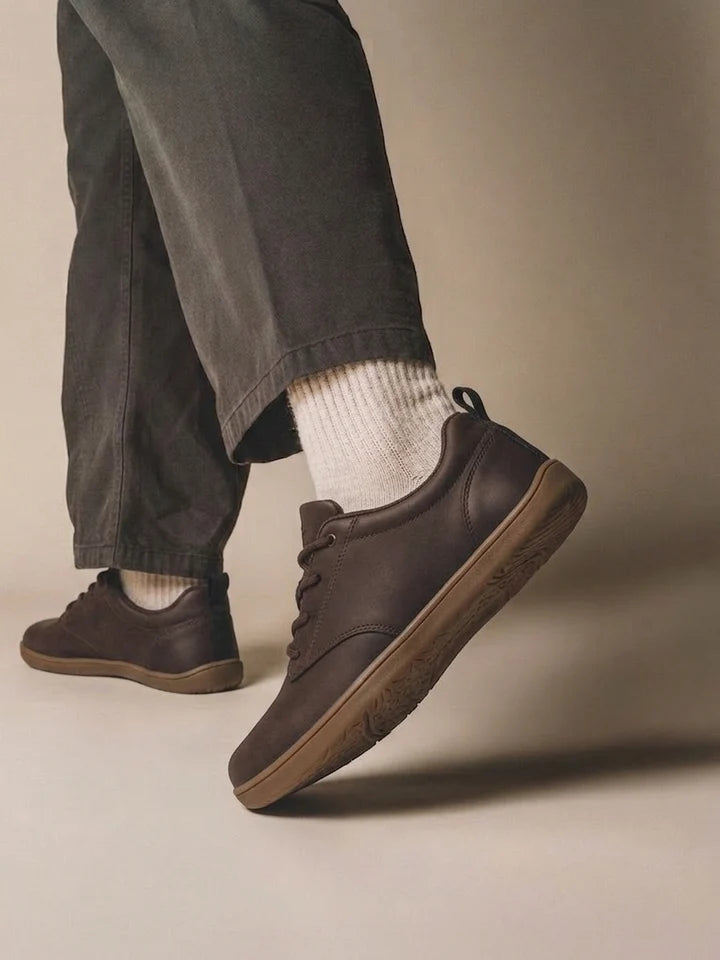 Zapato Barefoot ETIKA Natural Feet Northman Café